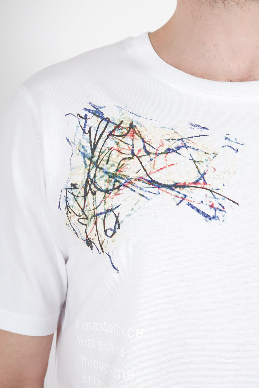 Buy the ABE Abstract T-Shirt in White at Intro. Spend £50 for free UK delivery. Official stockists. We ship worldwide.