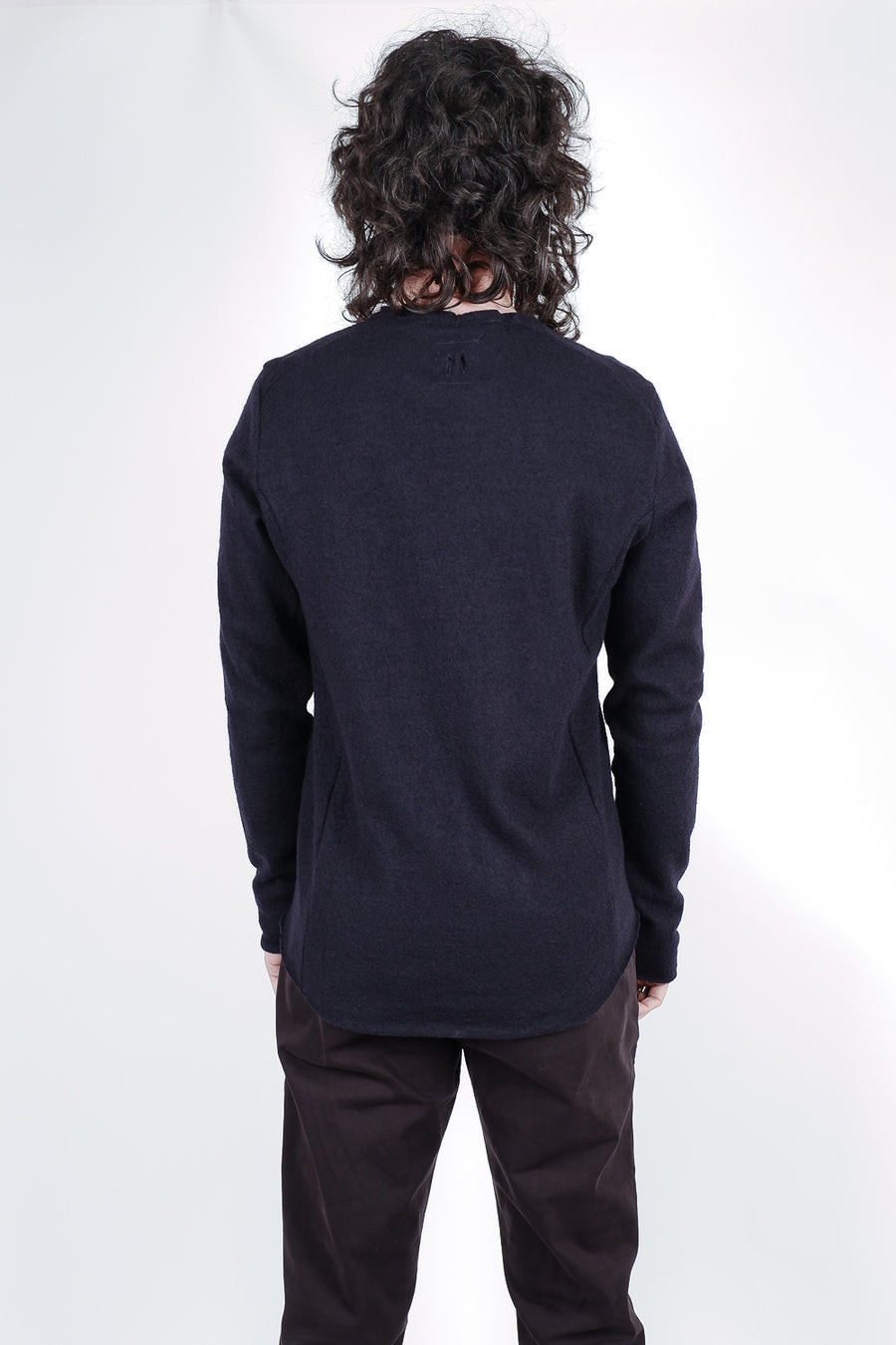 Buy the Buy the Hannes Roether Boiled Wool Sweatshirt in Navy at Intro. Spend £50 for free UK delivery. Official stockists. We ship worldwide.