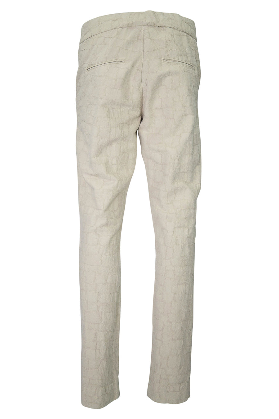 Buy the Hannes Roether Croc-Effect Cotton Trouser in Off White at Intro. Spend £50 for free UK delivery. Official stockists. We ship worldwide.