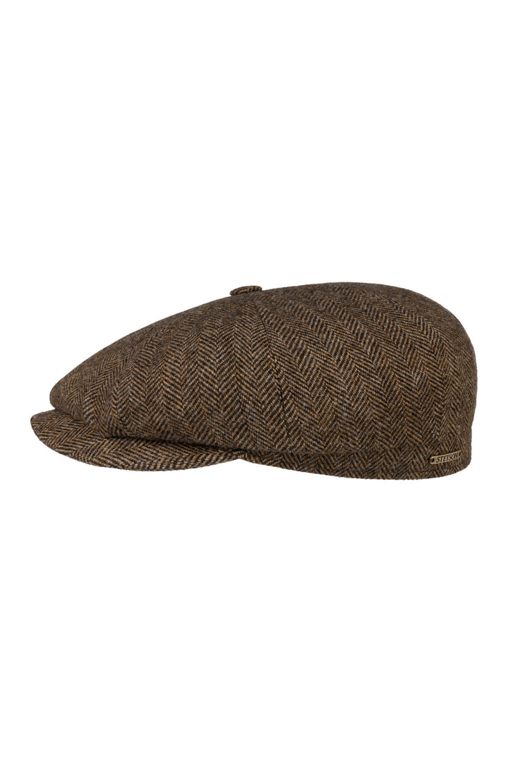 Buy the Stetson Hatteras Classic Wool Flat Cap in Brown/Black at Intro. Spend £50 for free UK delivery. Official stockists. We ship worldwide.
