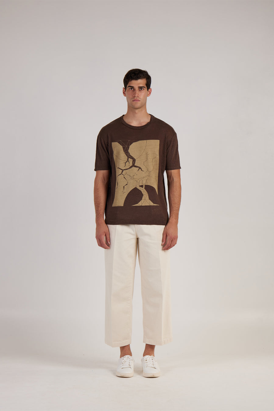 Buy the Daniele Fiesoli Linen Graphic T-Shirt in Brown at Intro. Spend £50 for free UK delivery. Official stockists. We ship worldwide.