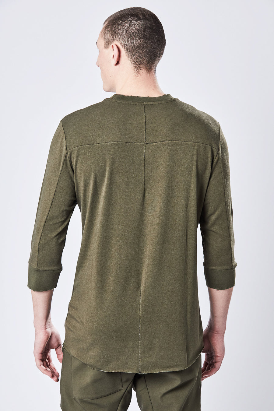 M TS 752 3/4 T-Shirt Green