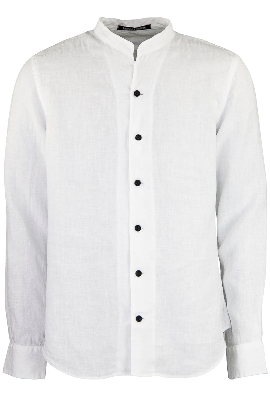 Buy the Hannes Roether Open Collar Linen Shirt in White at Intro. Spend £50 for free UK delivery. Official stockists. We ship worldwide.