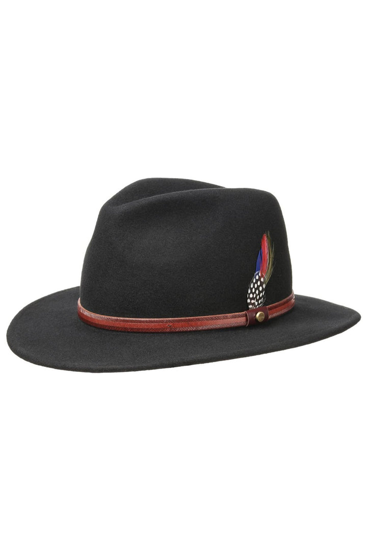 Buy the Stetson Rantoul Traveller Hat in Black at Intro. Spend £50 for free UK delivery. Official stockists. We ship worldwide.