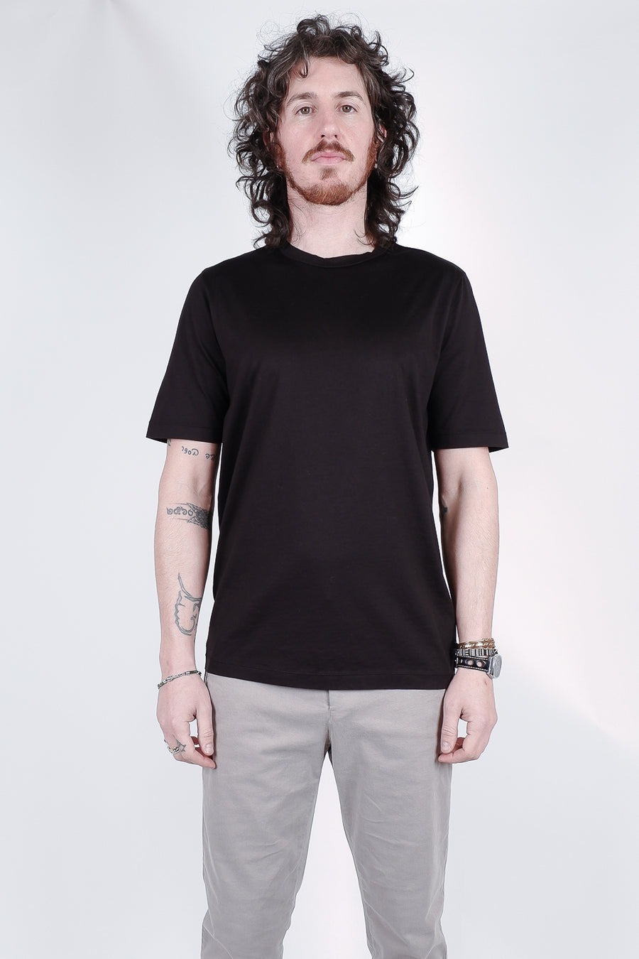 Buy the Transit Regular Fit Cotton Jersey T-Shirt in Black at Intro. Spend £50 for free UK delivery. Official stockists. We ship worldwide.