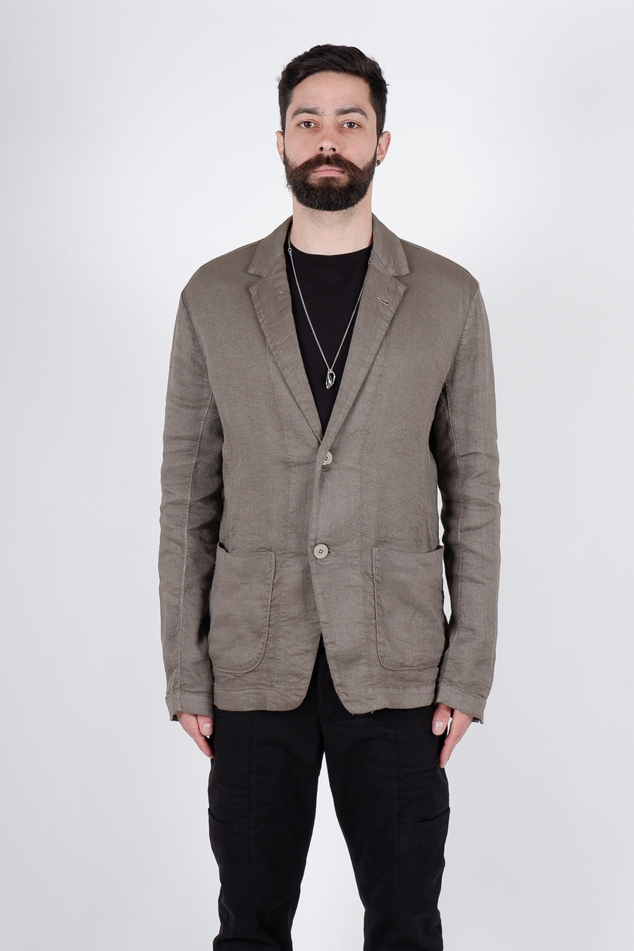Buy the Transit Regular Fit Linen Blazer in Steel at Intro. Spend £50 for free UK delivery. Official stockists. We ship worldwide.