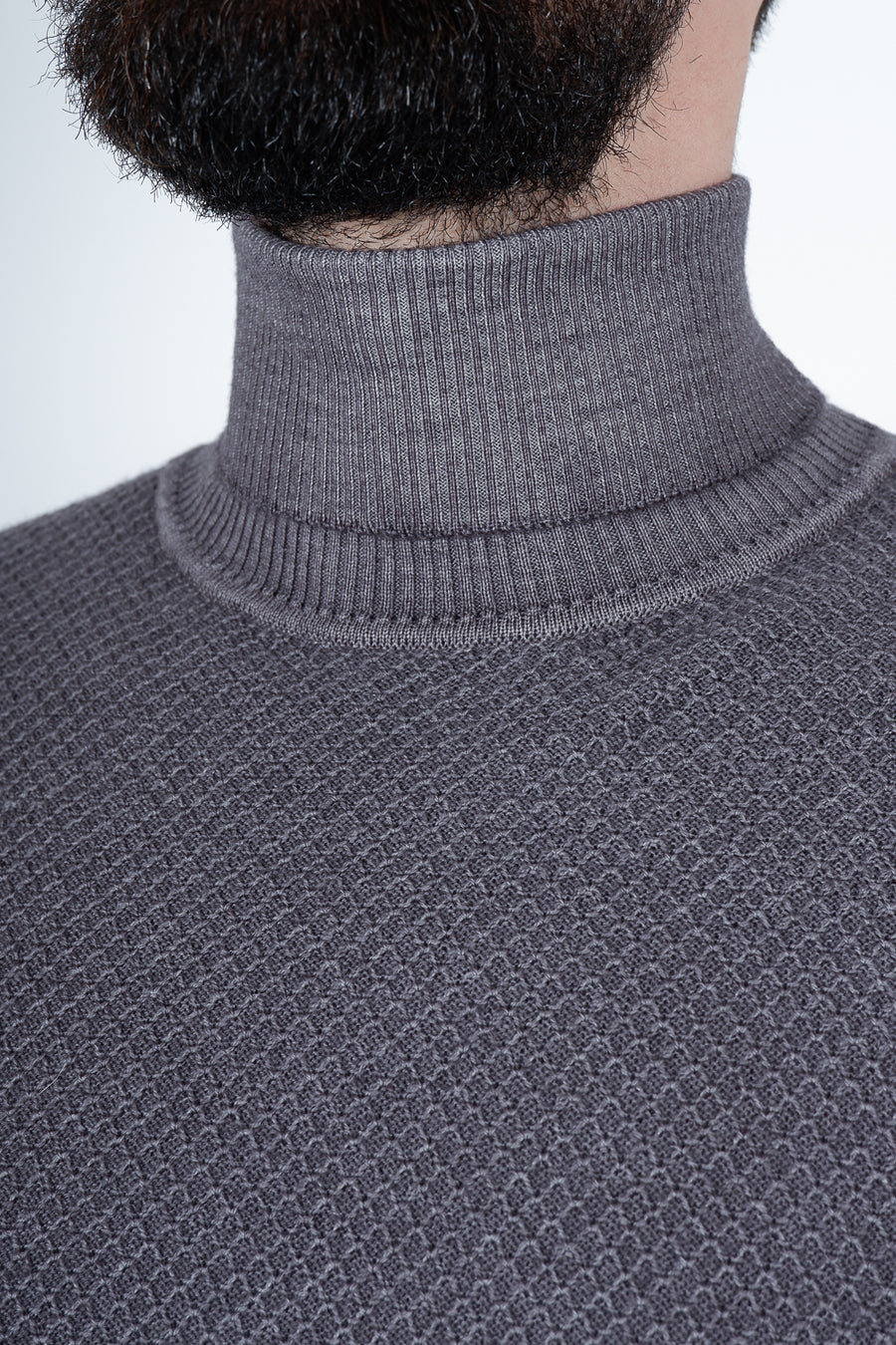 Buy the Daniele Fiesoli Ribbed Effect Turtle Neck Grey at Intro. Spend £50 for free UK delivery. Official stockists. We ship worldwide.