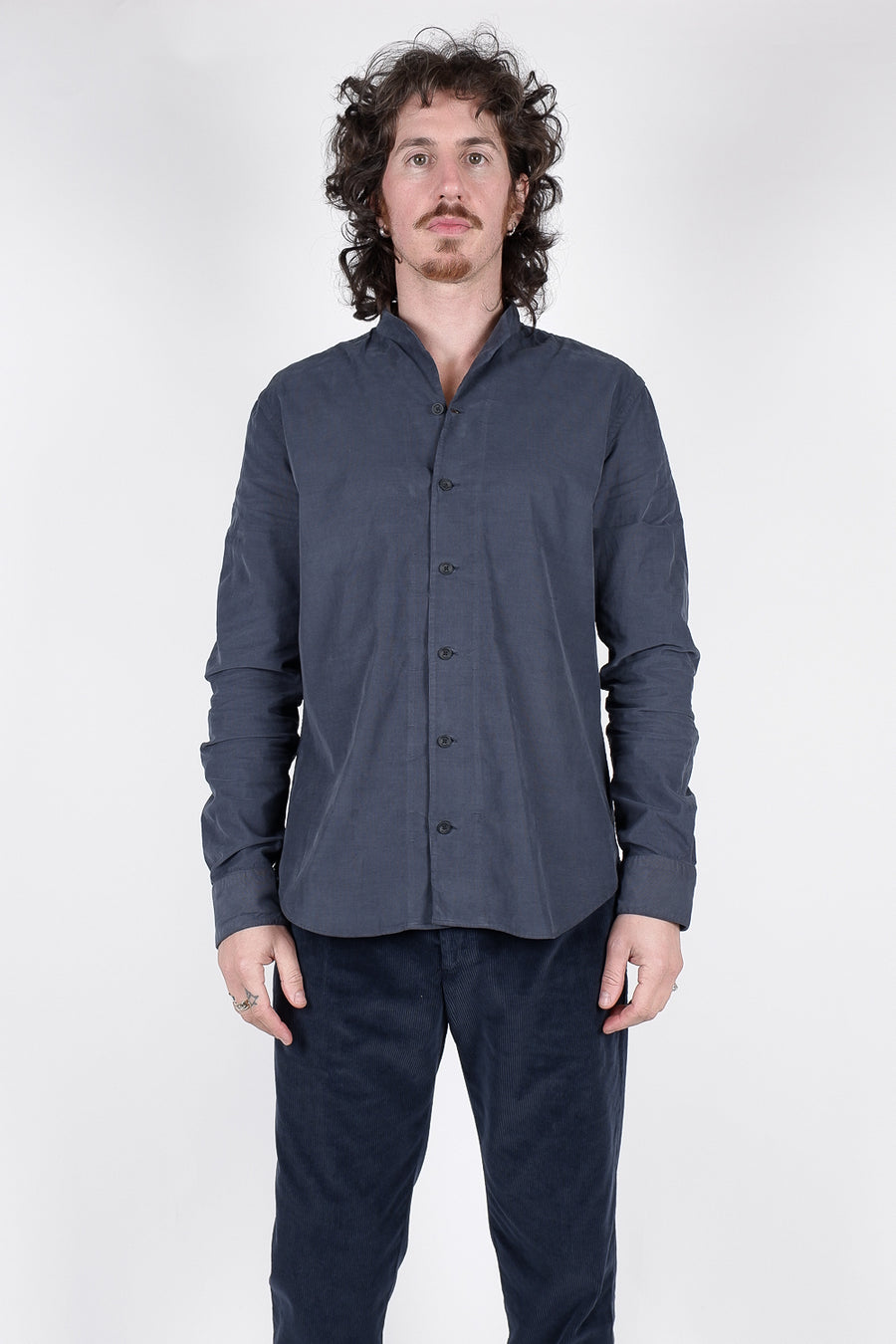 Buy the Hannes Roether Textured Cotton Shirt in Blue at Intro. Spend £50 for free UK delivery. Official stockists. We ship worldwide.