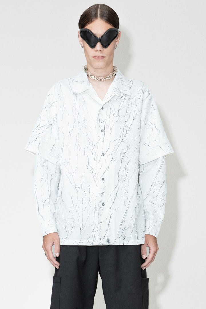 Buy the Han Kjobenhavn Wrinkle Two-Layered L/S Shirt in White at Intro. Spend £50 for free UK delivery. Official stockists. We ship worldwide.