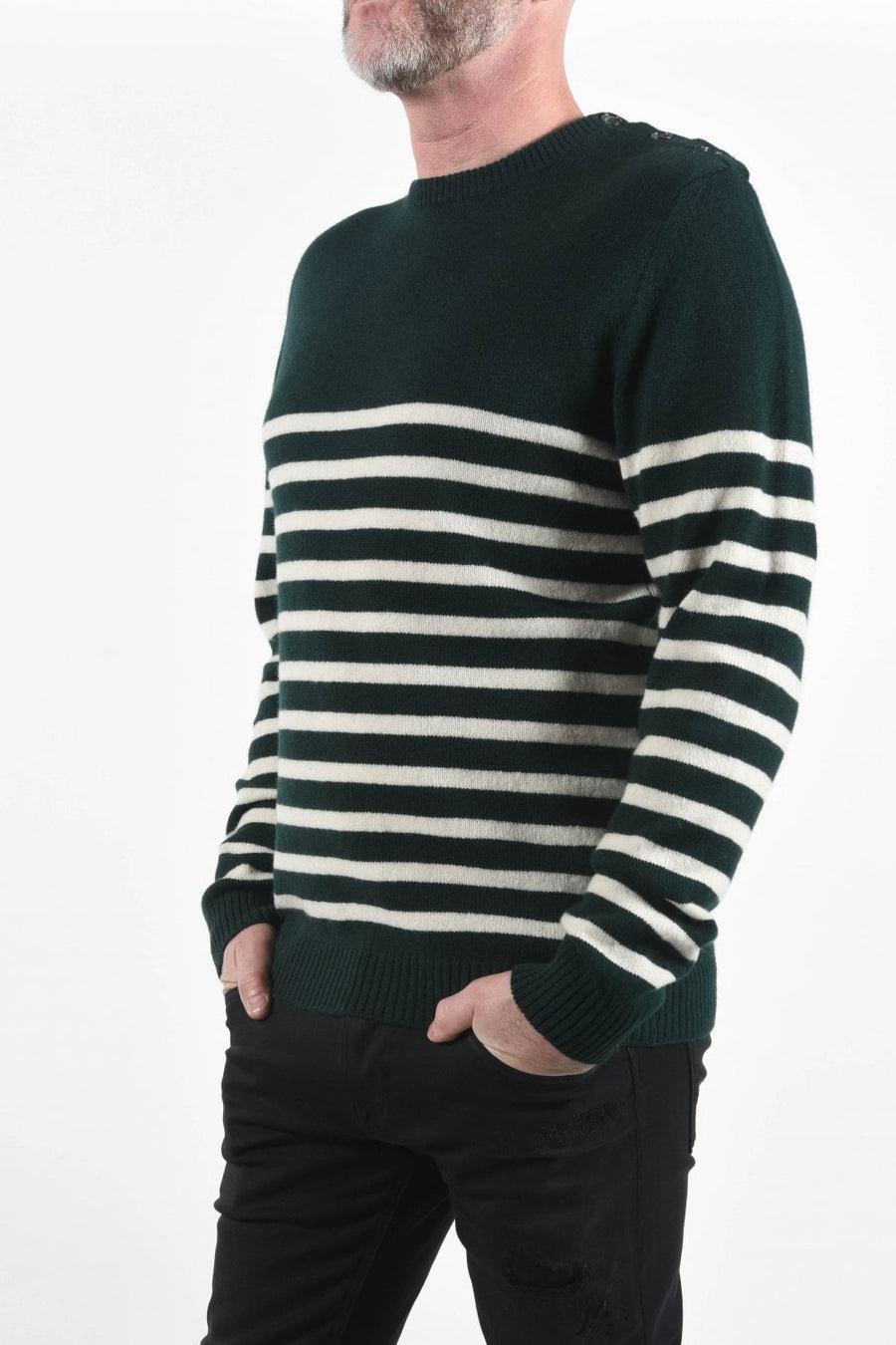 Buy the Daniele Fiesoli Side button neck Knit Green at Intro. Spend £100 for free next day UK delivery. Official stockists. We ship worldwide