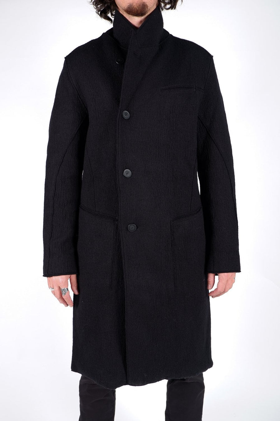 Buy the Transit Long Wool Coat in Black at Intro. Spend £50 for free UK delivery. Official stockists. We ship worldwide.
