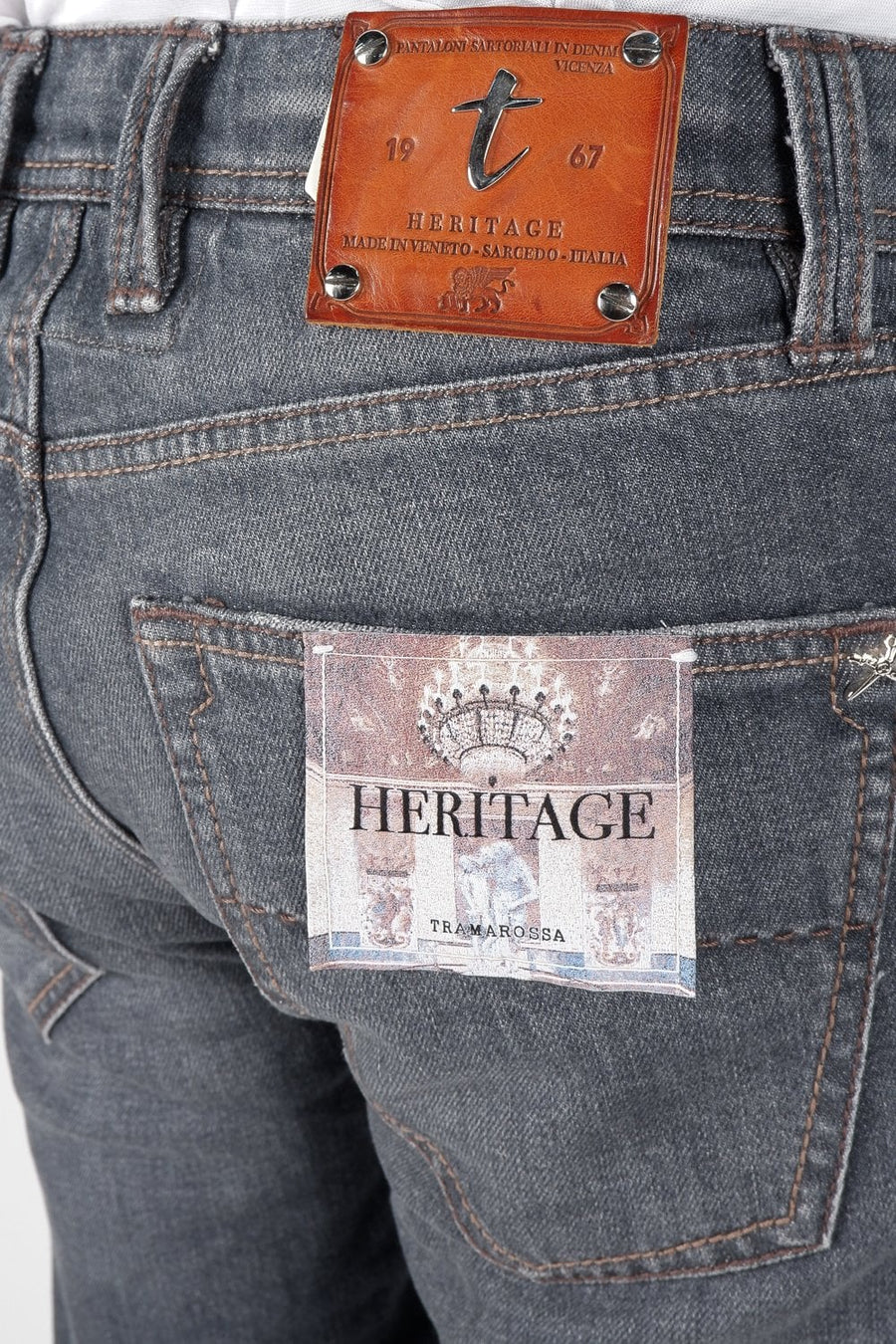 Buy the Tramarossa Hertitage Jean in Grey at Intro. Spend £50 for free UK delivery. Official stockists. We ship worldwide.