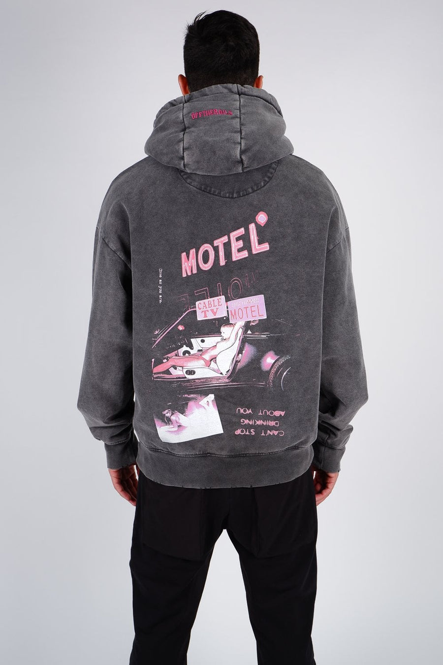 Buy the Off The Rails Motel Vintage Hoodie in Vintage Black at Intro. Spend £50 for free UK delivery. Official stockists. We ship worldwide.