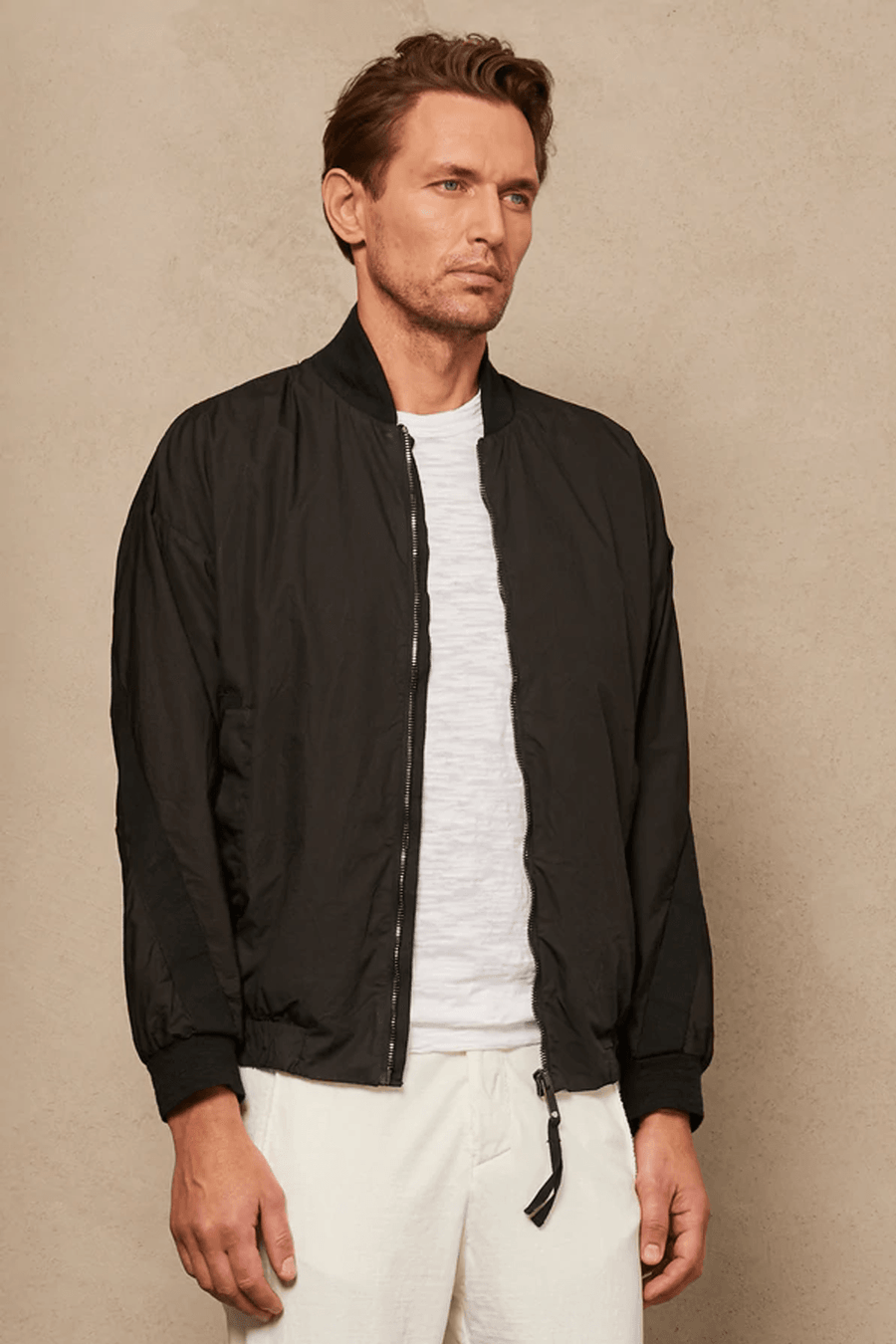 Buy the Transit Zip-Up Bomber Jacket in Black at Intro. Spend £50 for free UK delivery. Official stockists. We ship worldwide.