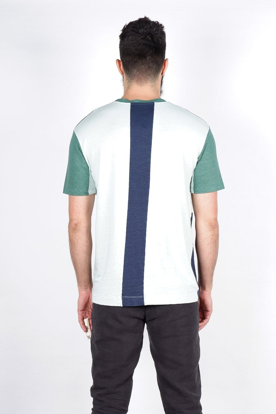 Buy the Daniele Fiesoli Block Stripe TShirt Green/Navy at Intro. Spend £50 for free UK delivery. Official stockists. We ship worldwide.