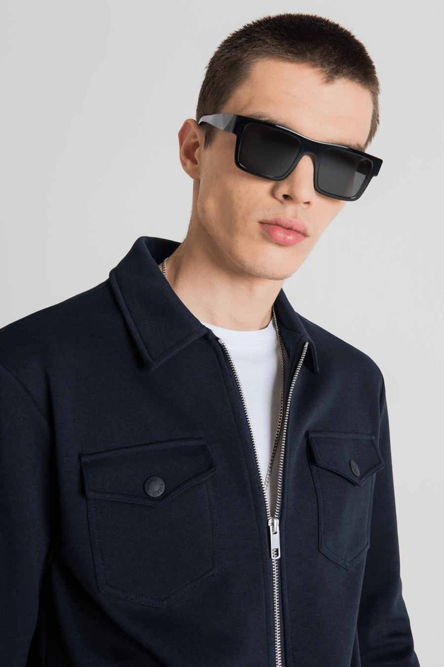 Buy the Antony Morato Zip Up Bomber Jacket in Blue at Intro. Spend £50 for free UK delivery. Official stockists. We ship worldwide.