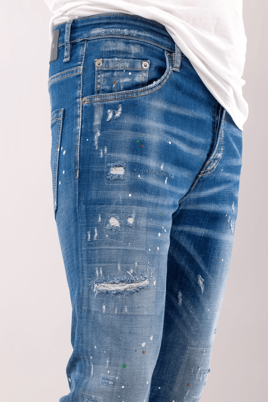 Buy the 7TH HVN S-2493 Jean in Blue at Intro. Spend £50 for free UK delivery. Official stockists. We ship worldwide.