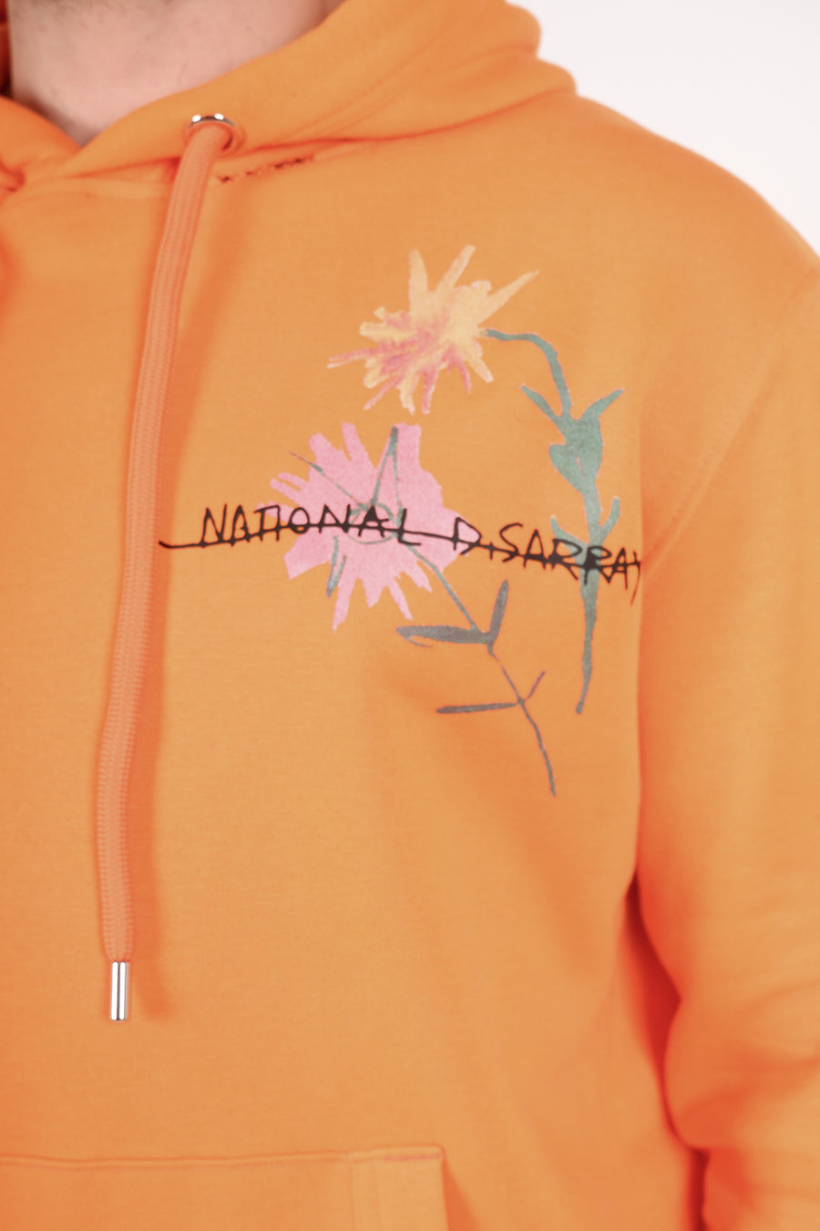 Buy the ABE Basquiat National Disarray Hoodie in Orange at Intro. Spend £50 for free UK delivery. Official stockists. We ship worldwide.