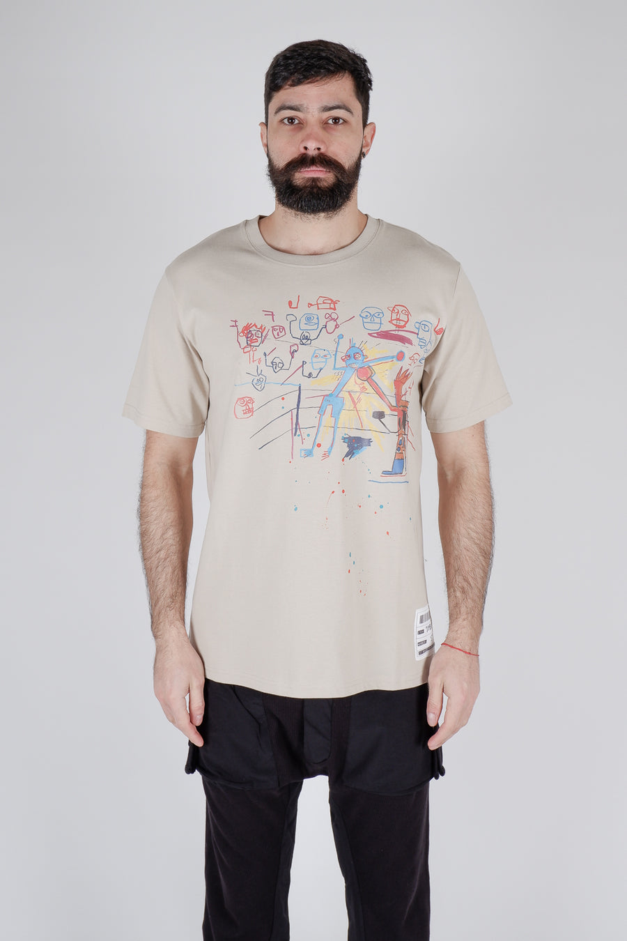 Buy the ABE Basquiat Uppercut T-Shirt Beige in Black at Intro. Spend £50 for free UK delivery. Official stockists. We ship worldwide.