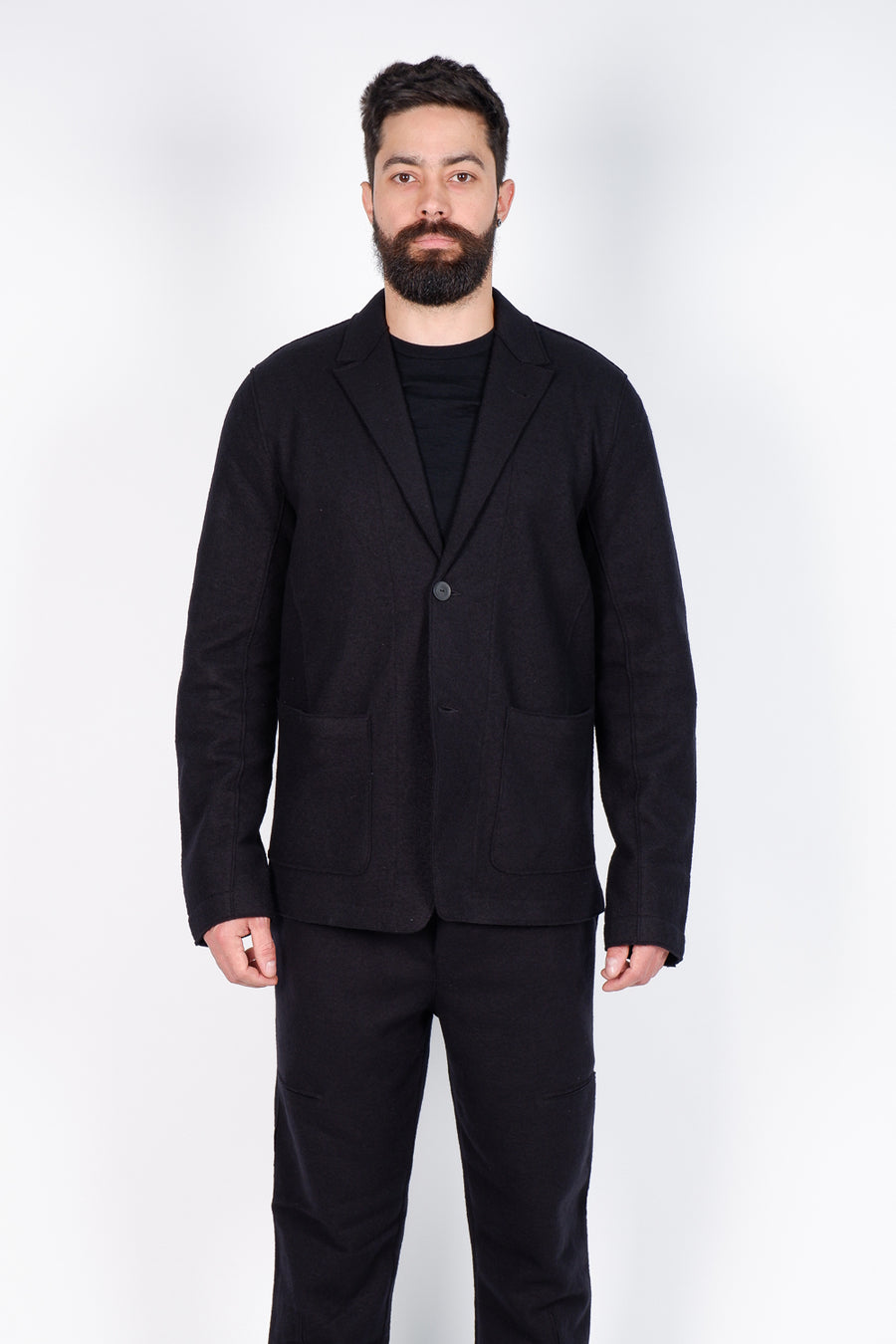 Buy the Transit Raw Cut Wool Blazer Black at Intro. Spend £50 for free UK delivery. Official stockists. We ship worldwide.
