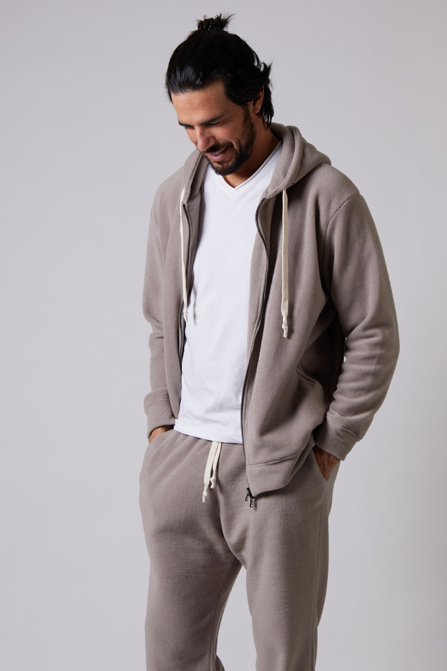 Buy the Daniele Fiesoli Soft Fleece Zip-Up Hoodie Taupe at Intro. Spend £50 for free UK delivery. Official stockists. We ship worldwide.