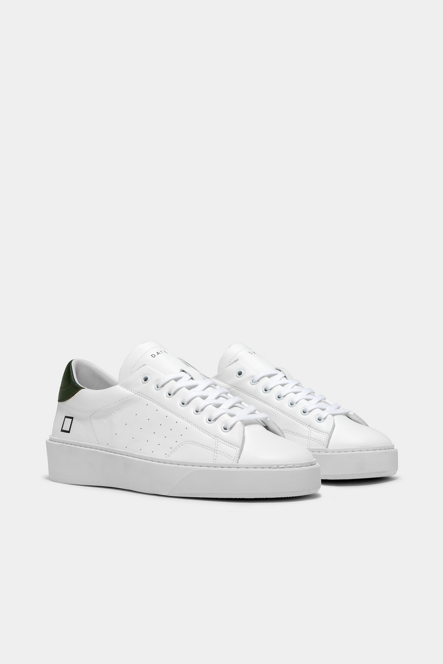 Buy the D.A.T.E. Levante Calf Sneaker in White/Green at Intro. Spend £50 for free UK delivery. Official stockists. We ship worldwide.