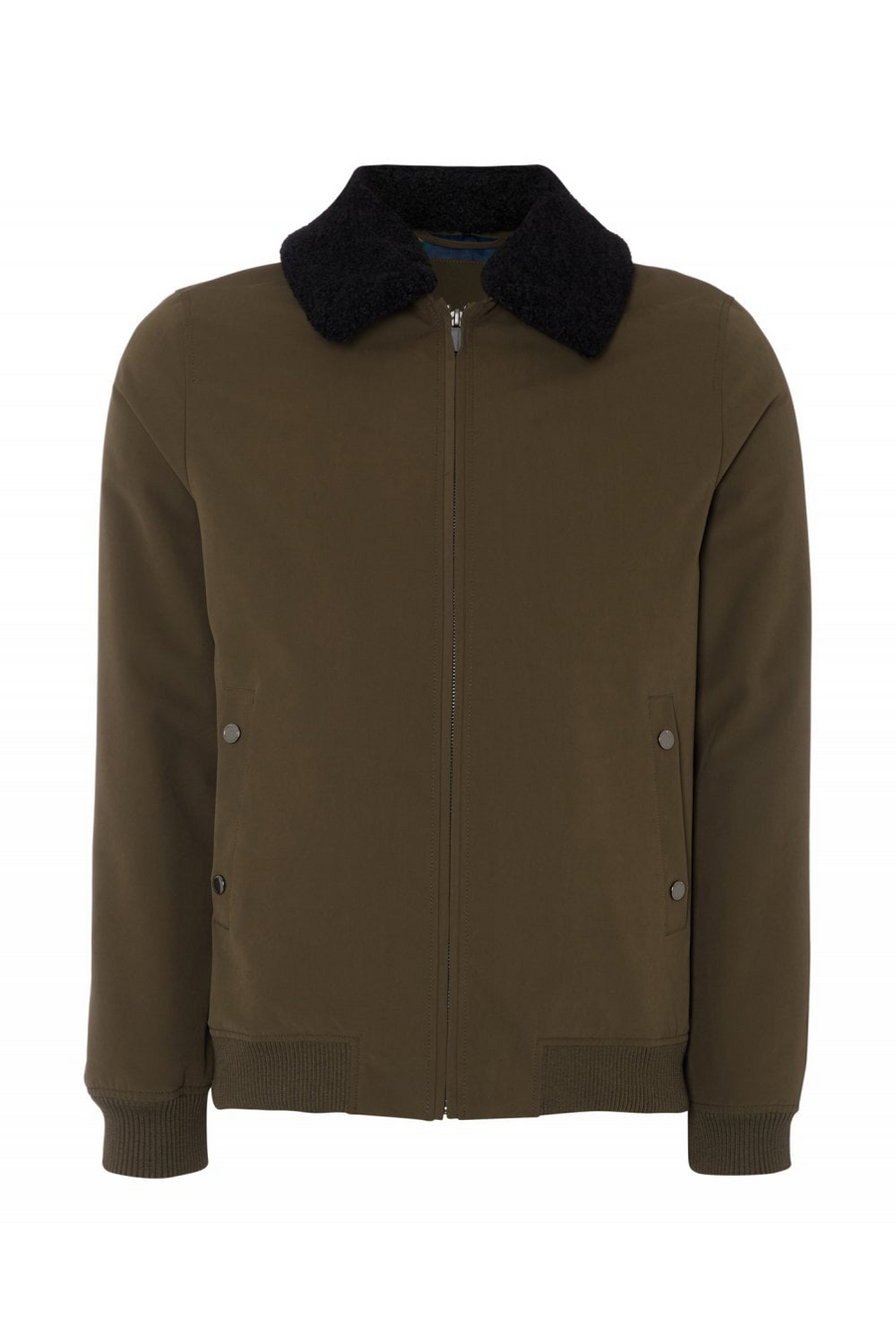 Buy the Remus Uomo Fur Collar Bomber Jacket Khaki at Intro. Spend £50 for free UK delivery. Official stockists. We ship worldwide.