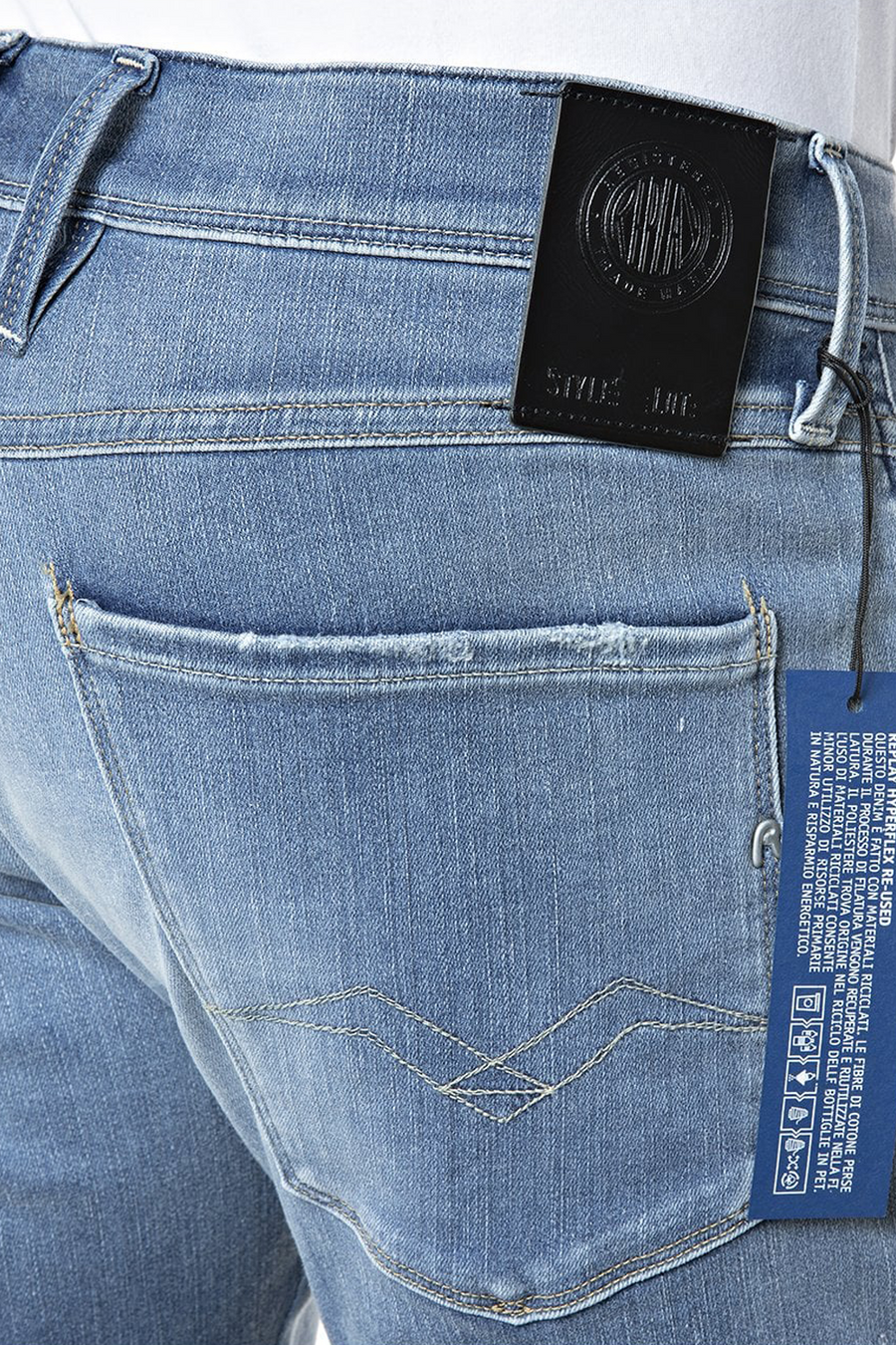Buy the Replay Hyperflex Anbass Jean Blue at Intro. Spend £50 for free UK delivery. Official stockists. We ship worldwide.
