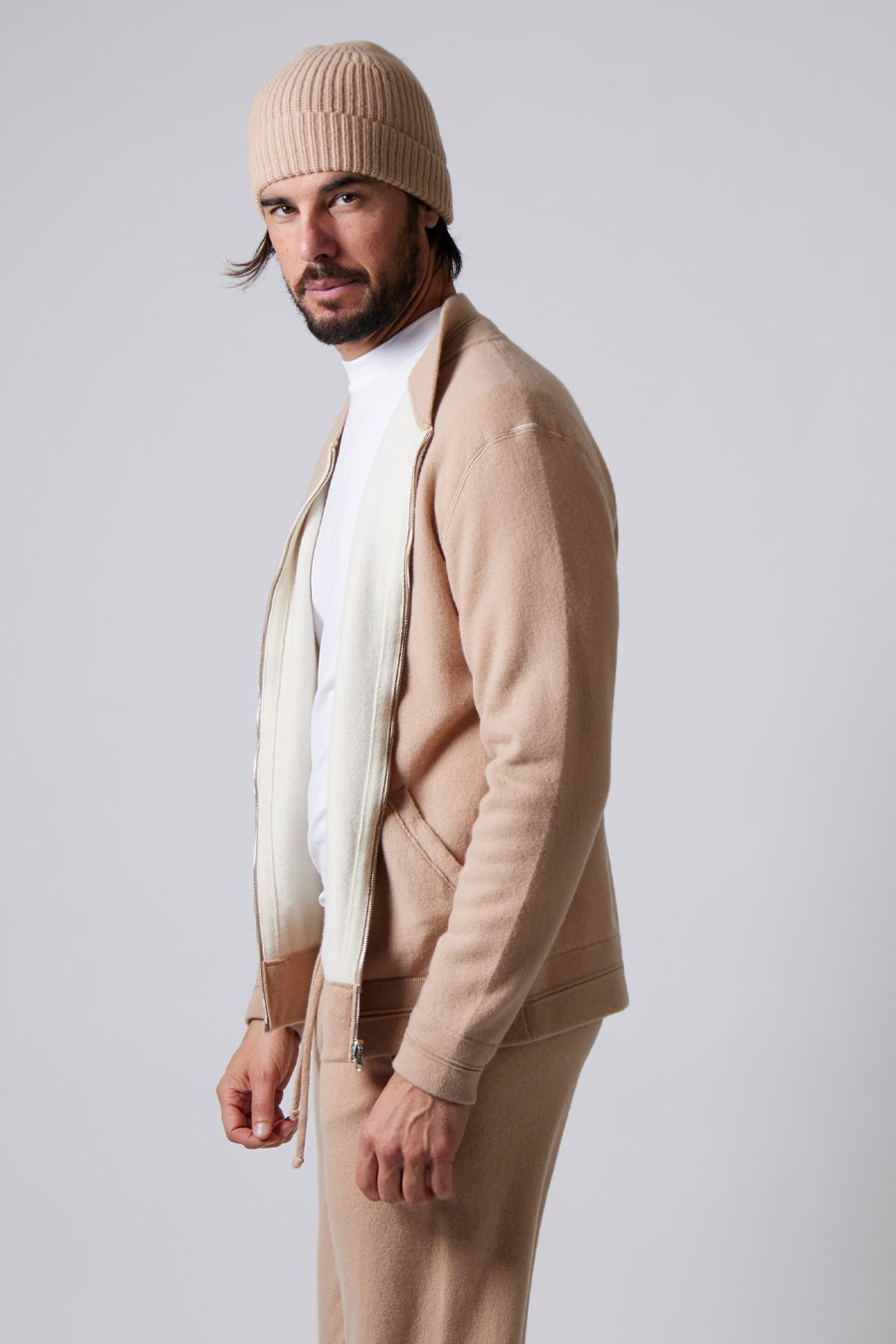 Buy the Daniele Fiesoli Zip-Up Wool Bomber Beige at Intro. Spend £50 for free UK delivery. Official stockists. We ship worldwide.