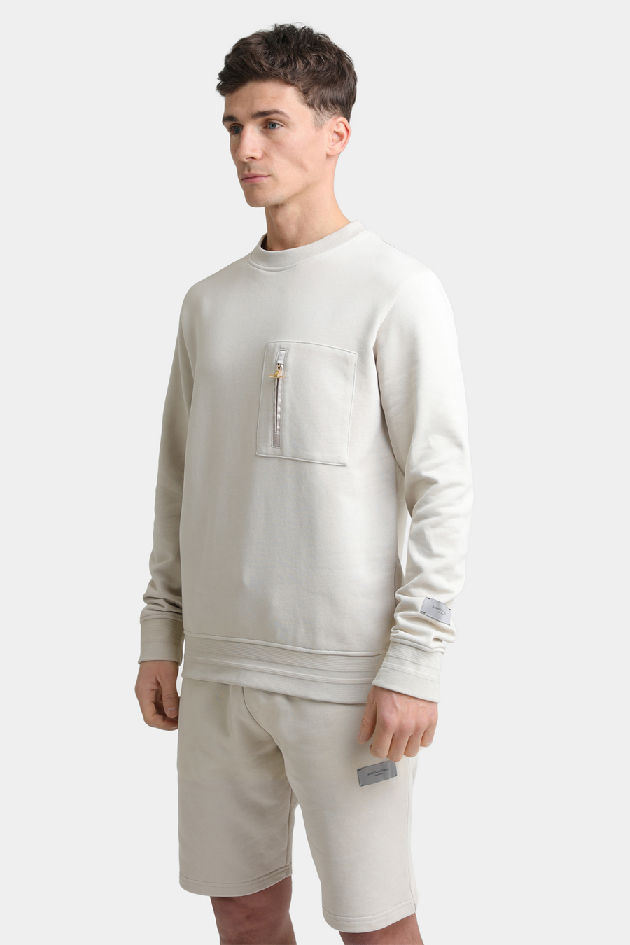 Buy the Android Homme Zip Pocket Crew Sweatshirt in Sand at Intro. Spend £100 for free UK delivery. Official stockists. We ship worldwide.